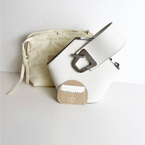 Danse Lente Mini Johnny Bucket Bag - Bianco - Picture 10 of 15